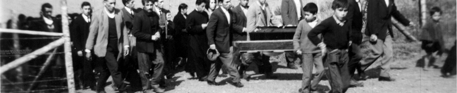 Funeral de Juan Pío Bahamonde Ruiz