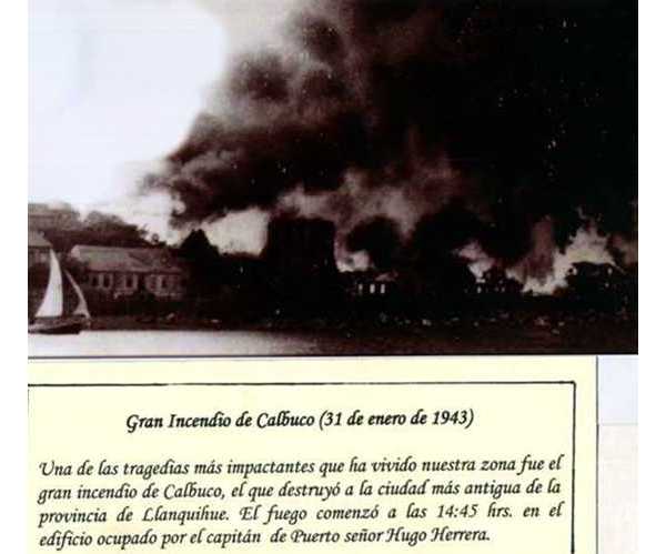 Incendio de Calbuco