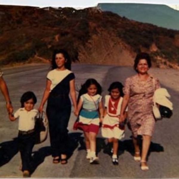 Familia de Susana Jara en la primera etapa del camino Alonso de Ribera