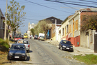 Calle San Guillermo, vista desde Avenida Los Placeres