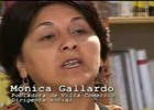 Mónica Gallardo, dirigenta de la junta de vecinos "Unidos en trabajo y progreso" de Villa Comercio