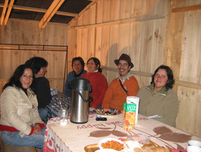 Encuentro en el campamento "Camino al mar" de Coquimbo. Año 2009.