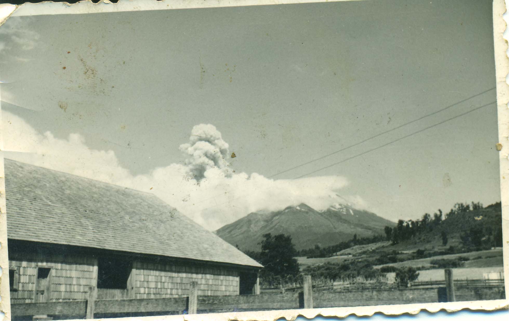 Calbuco Volcano Eruption Febraury 1961
