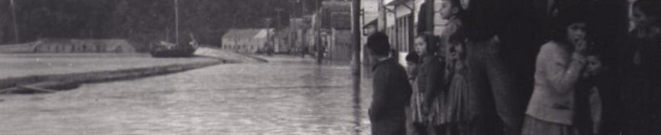Inundación provocada por el terremoto de 1960