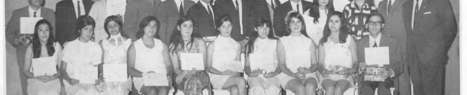 Graduación en el Liceo Nocturno de Vicuña