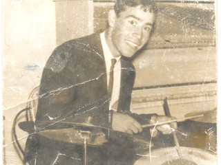 Leo Rojas y su primera batería