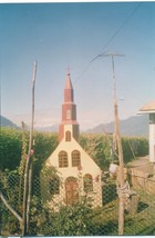 Réplica de la iglesia de Cochamó