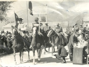Desfile de club de Huasos