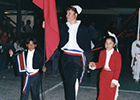 Inauguración de campeonato en el colegio San Viator