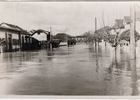 Calle Matta totalmente inundada