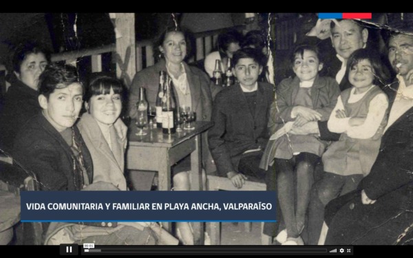 Vida comunitaria y familiar en Playa Ancha, Valparaíso