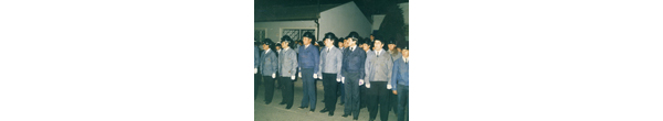 Presentación de la brigada de bomberos