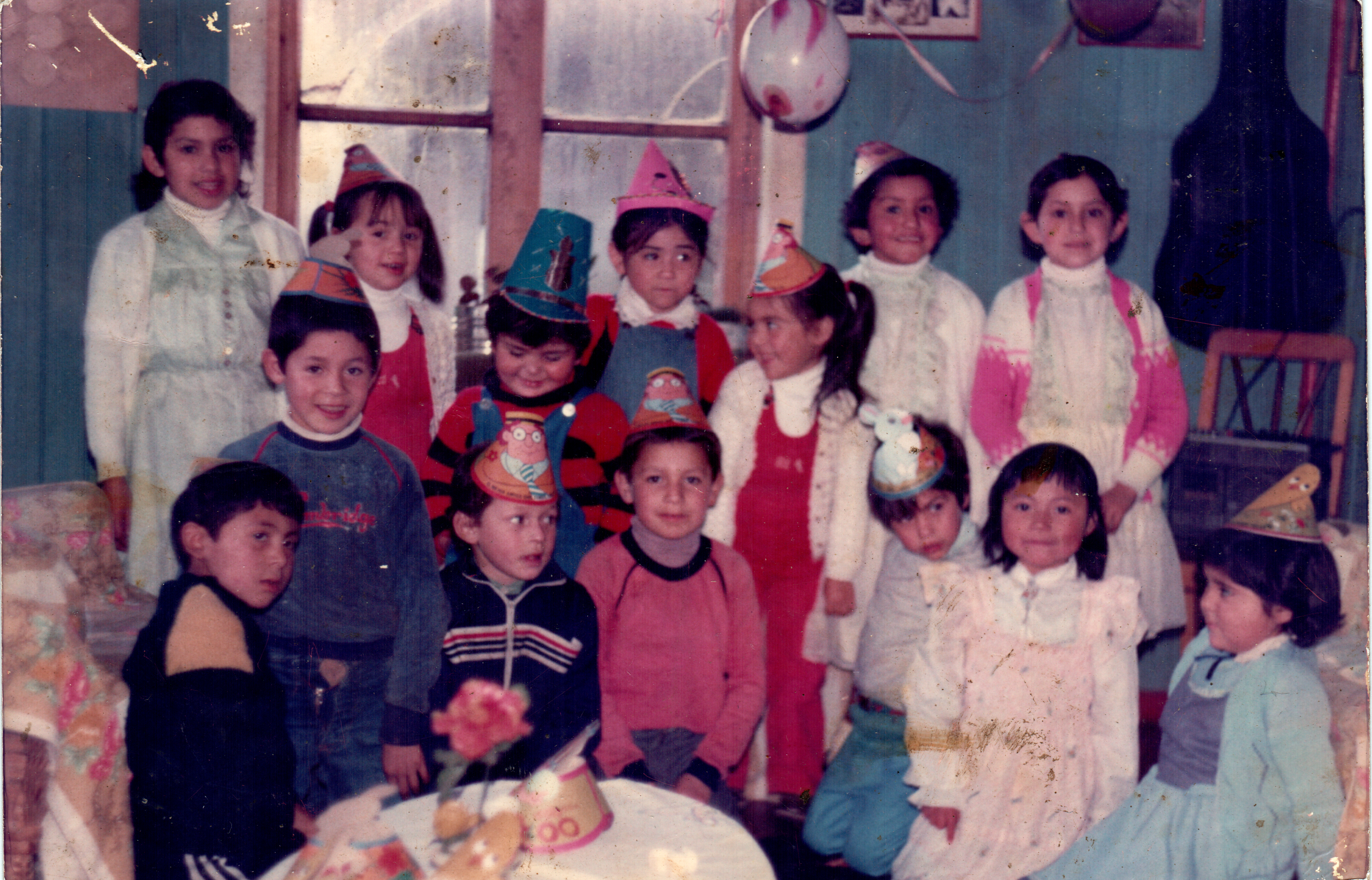 Cumpleaños de hijos Paola y Luis