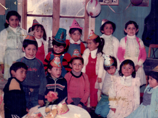 Cumpleaños de hijos Paola y Luis