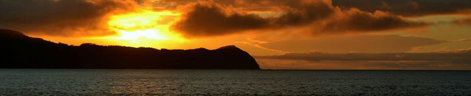 Atardecer en la Bahía de Niebla