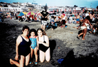Con mi hija en la playa Con mi hija en la playa