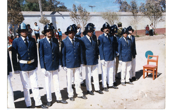 Homenaje a los mártires de bomberos