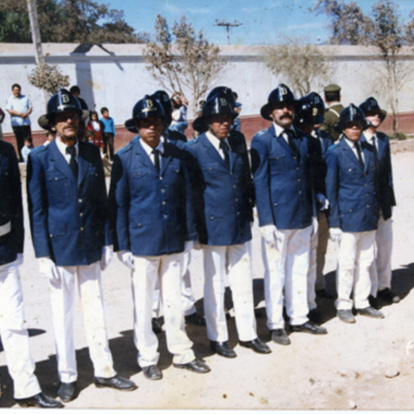 Homenaje a los mártires de bomberos