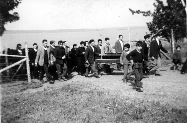 Funeral de Juan Pío Bahamonde Ruiz