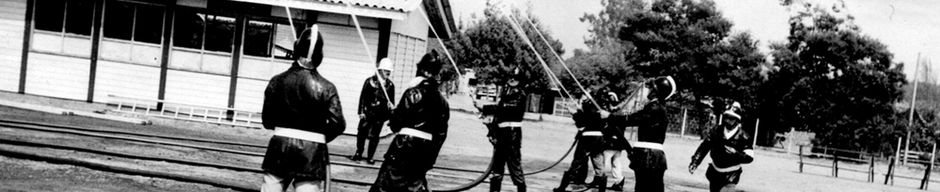 Ejercicio de agua de bomberos de Puchuncaví Ejercicio de agua de bomberos de Puchuncaví