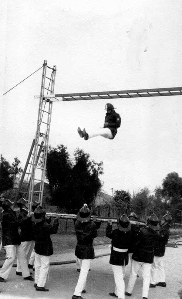 Ejercicio bomberil Ejercicio bomberil