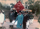 Cruz Roja y bomberos