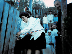 Inauguración de medidores de agua de San José Bajo