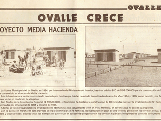 Poblamiento de Media Hacienda, Ovalle