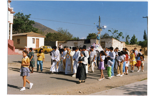 Procesión en Sotaquí Procesión en Sotaquí