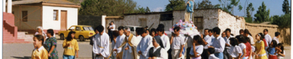 Procesión en Sotaquí Procesión en Sotaquí