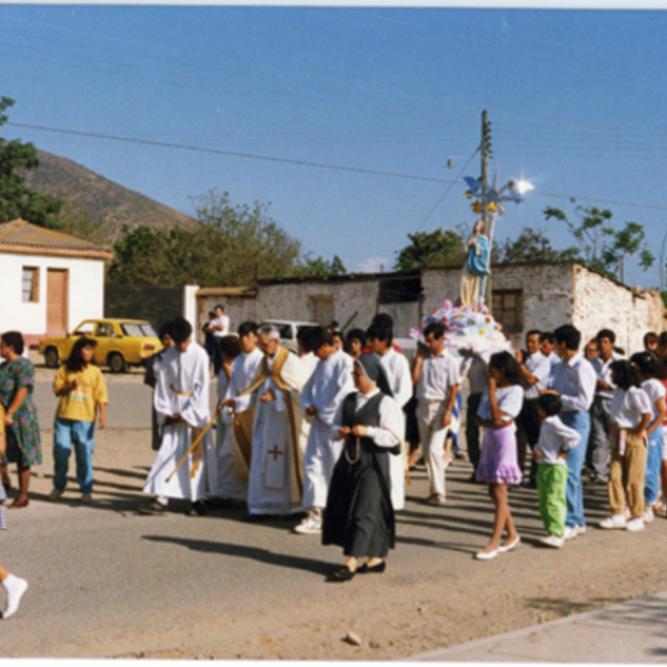 Procesión en Sotaquí Procesión en Sotaquí