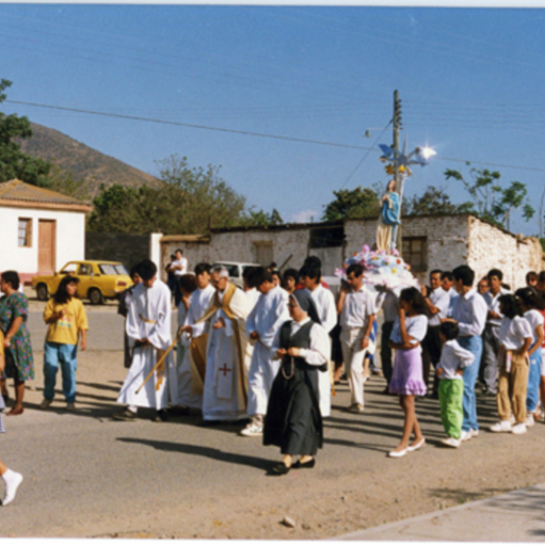 Procesión en Sotaquí