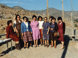 Grupo de voluntarias de la iglesia