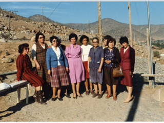 Grupo de voluntarias de la iglesia