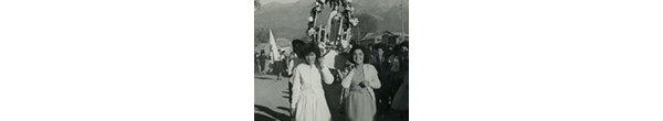 Procesión de la virgen del Tránsito