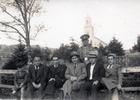 Autoridades de antaño en plaza de Achao