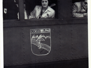 El Coro de Puerto Montt viajando en tren desde Puerto Montt a Melipilla