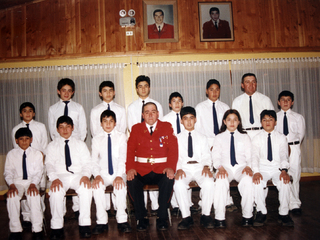 Cadetes de la Tercera Compañía de Bomberos