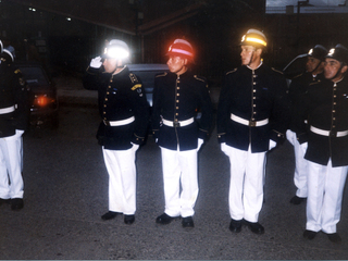 Desfile aniversario Cuerpo de Bomberos