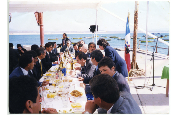 Reunión de pescadores de Tongoy con autoridades Reunión de pescadores de Tongoy con autoridades