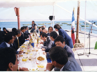Reunión de pescadores de Tongoy con autoridades Reunión de pescadores de Tongoy con autoridades