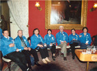 Visita de consejeros regionales al Palacio de La Moneda