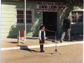 Inauguración de biblioteca