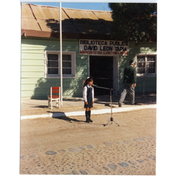 Inauguración de biblioteca