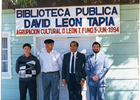 Inauguración de biblioteca Inauguración de biblioteca