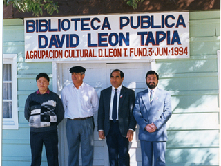 Inauguración de biblioteca Inauguración de biblioteca