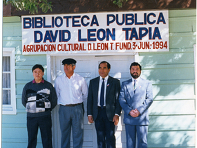 Inauguración de biblioteca