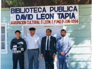 Inauguración de biblioteca Inauguración de biblioteca