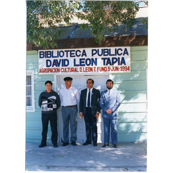 Inauguración de biblioteca