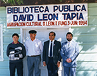 Inauguración de biblioteca Inauguración de biblioteca